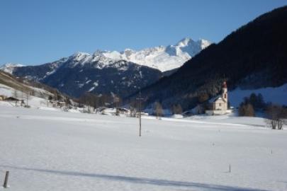Blick vom Haus auf den Obernberg