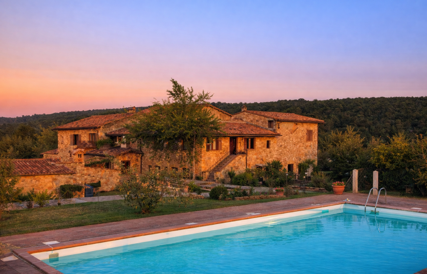 Gruppenhäuser und Zeltcamps in Südeuropa