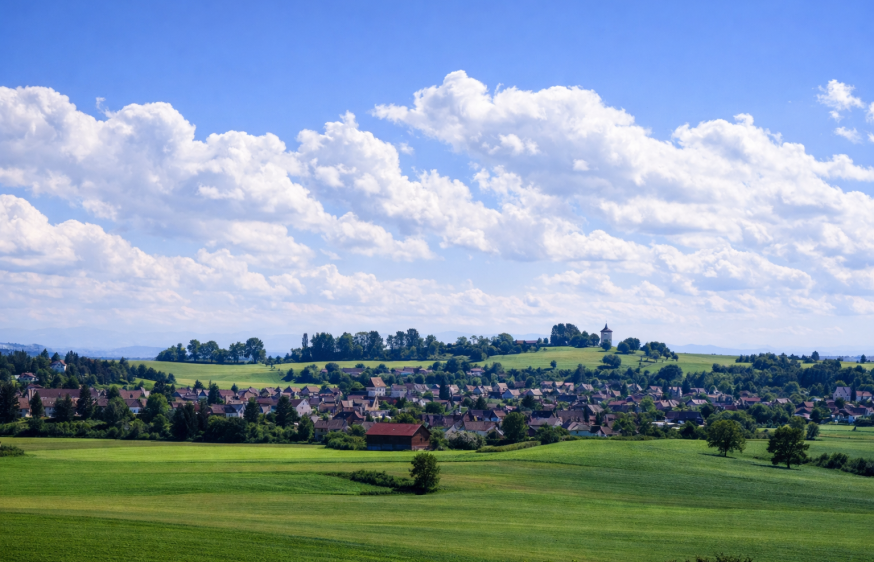 Gruppenhäuser in Scheidegg im Allgäu