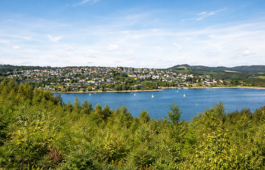 Gruppenhäuser in Sundern am Sorpesee