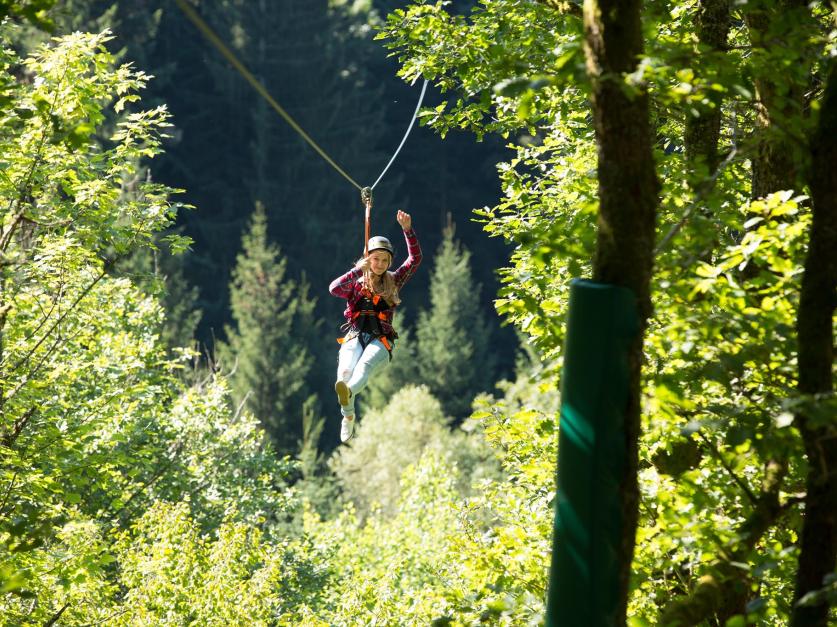 Hirschgrund Zipline Area Schwarzwald