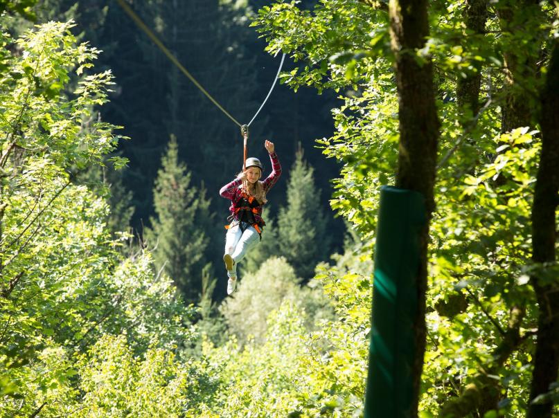 Hirschgrund Zipline Area Schwarzwald