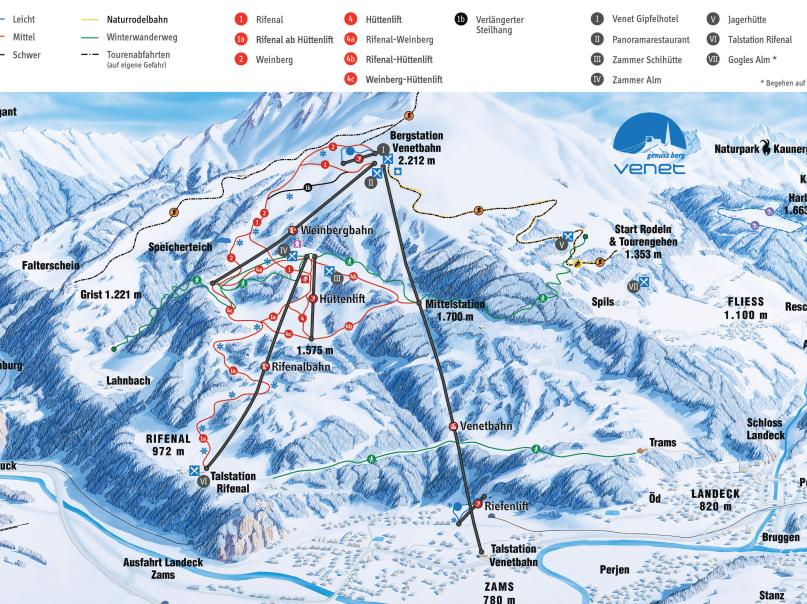 Genuss Skigebiet Venet