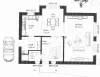 Grundriss zu Haus / Wohnung / Etage Blume