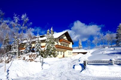 Landhaus Frauenberg in herrlicher Winterlandschaft