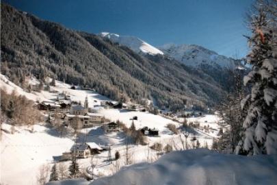 Winteraussicht vom Haus Tyrol