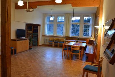 Seminarraum in der mittleren Etage