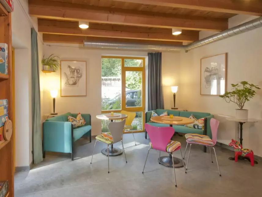 Aufenthaltsraum im Gästehaus