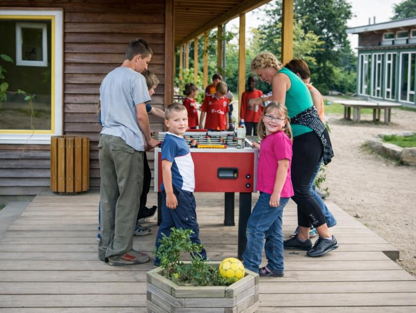 Tischkicker an vielen Stellen