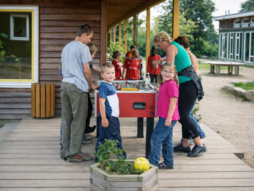 Tischkicker an vielen Stellen