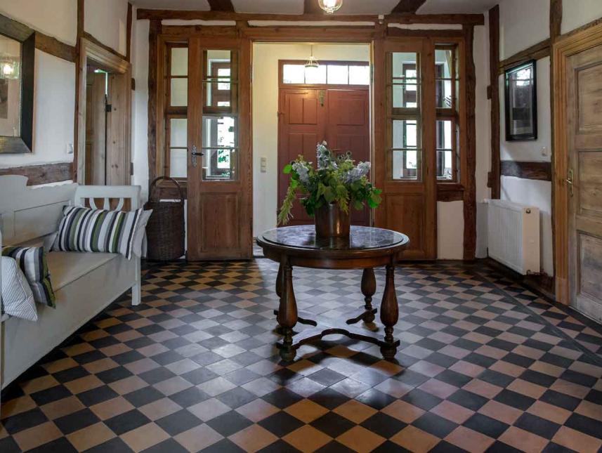 Der einladende Flur.