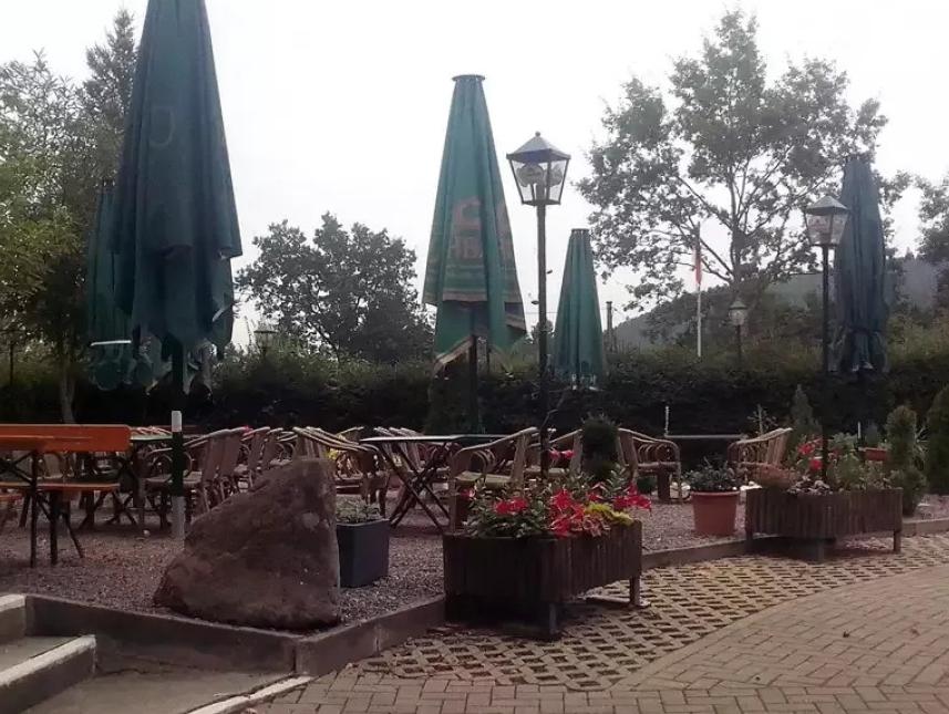 schöner Biergarten