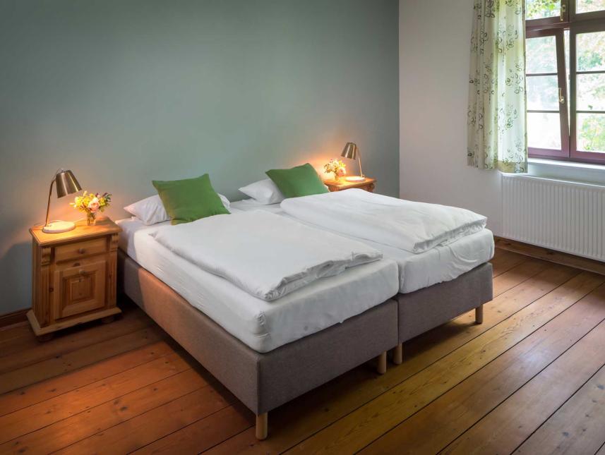 Alle Zimmer sind ein bisschen anders.