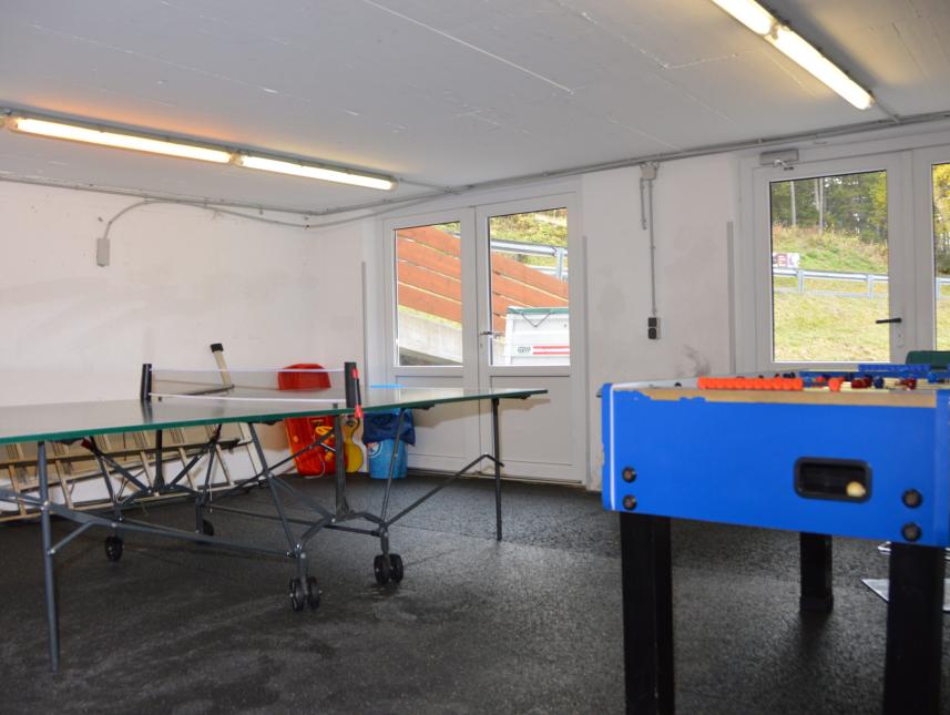 Tischtennis und Kicker