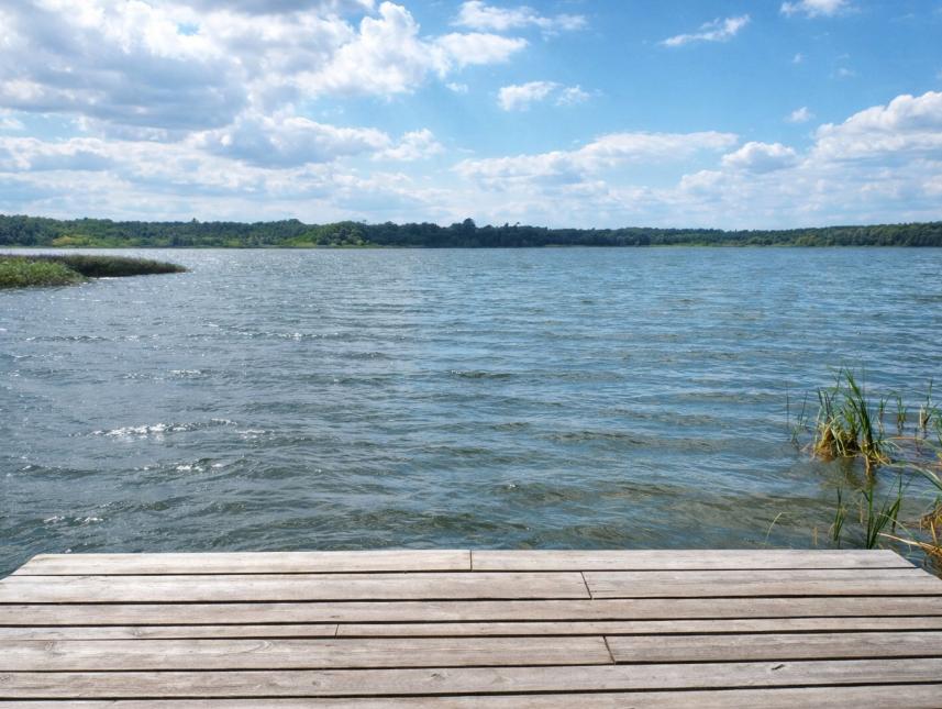 Steg am Kleinpritzer See (500 m entfernt)