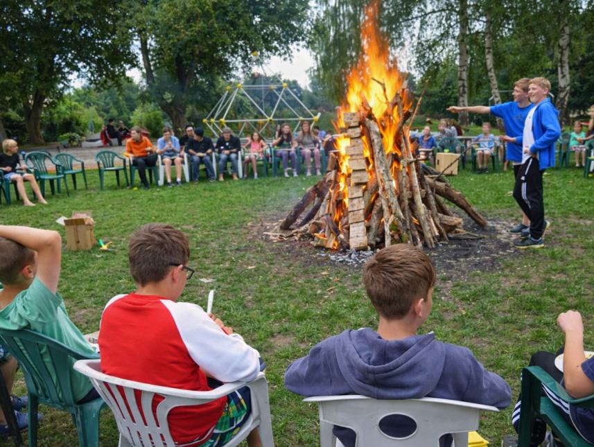 Lagerfeuer-Platz