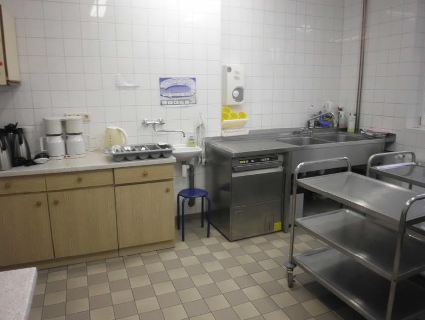 Küche großer Gruppenraum