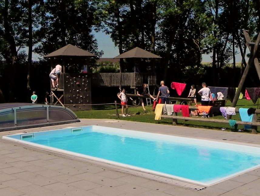 Der Pool steht unseren Gruppen frei zur Verfügung