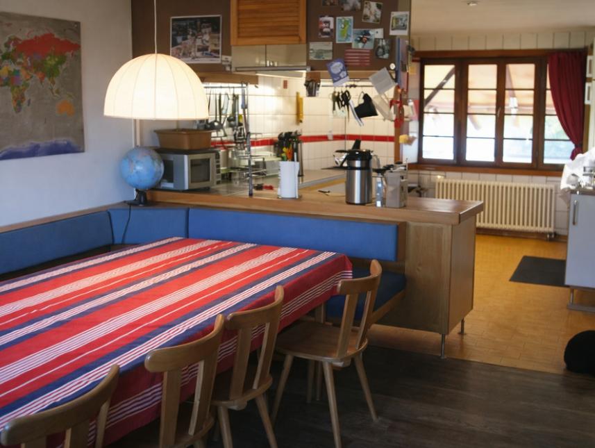 Wohnküche in der Kleingruppenwohnung