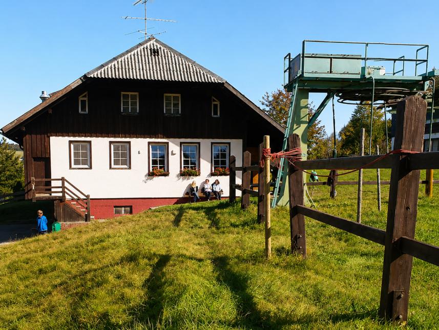 Unser Haus - direkt am Rodelhang