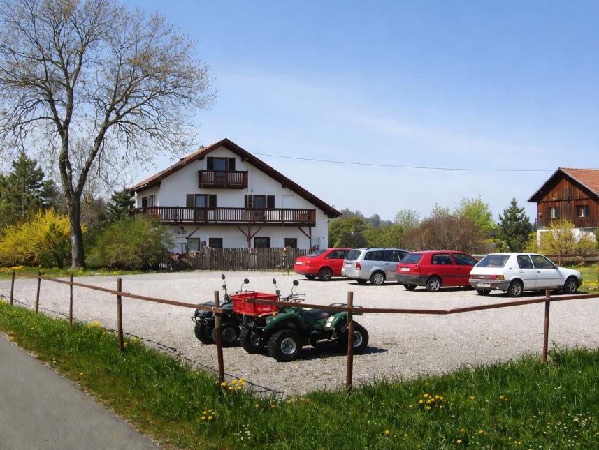 Großer Parkplatz
