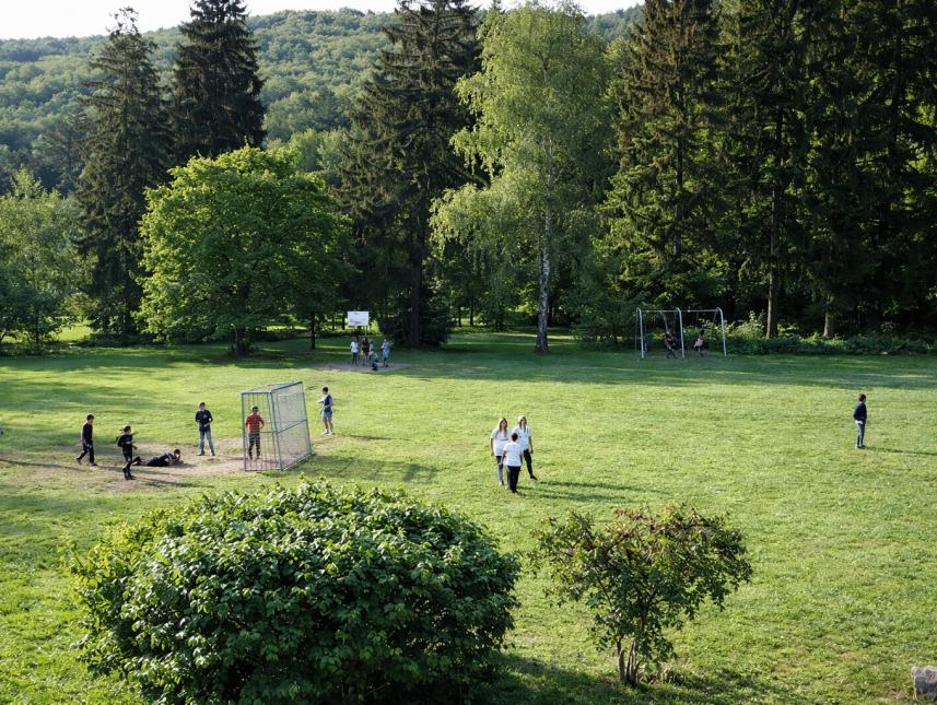 Bolzplatz und Spielwiese