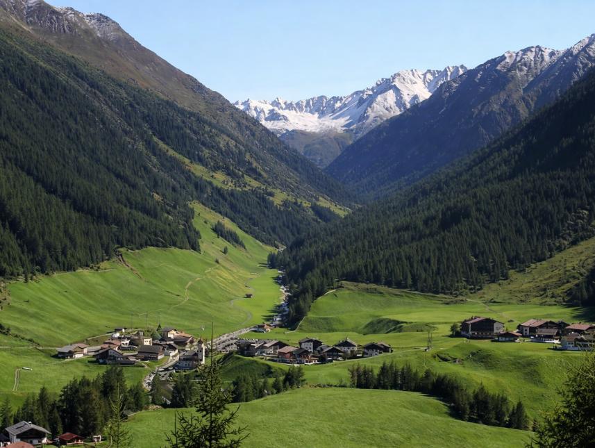 Balkonaussicht Horlachtal