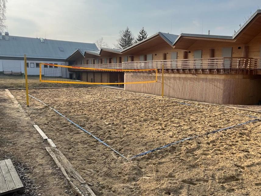 Beach-Volleyballplatz