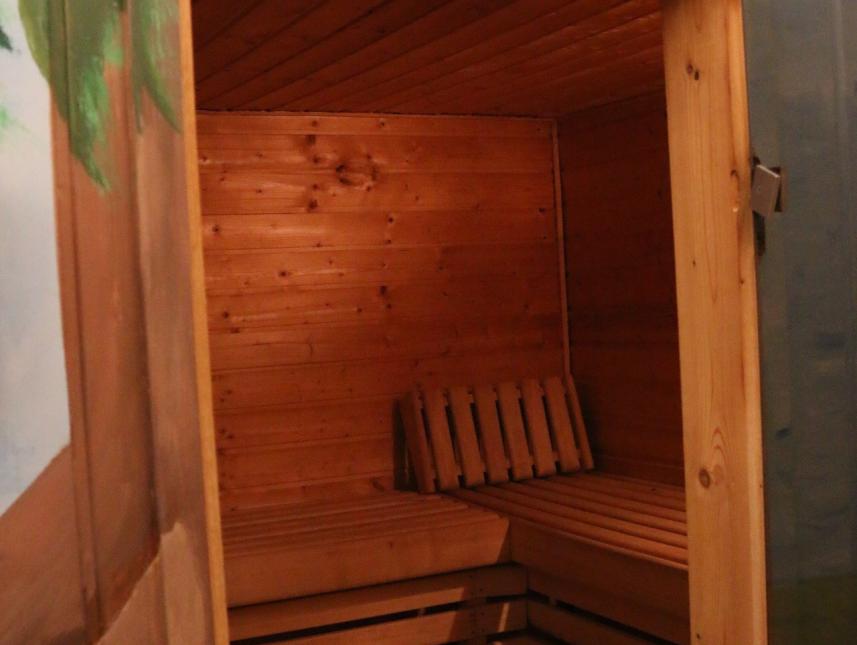 Sauna ist nach Absprache nutzbar