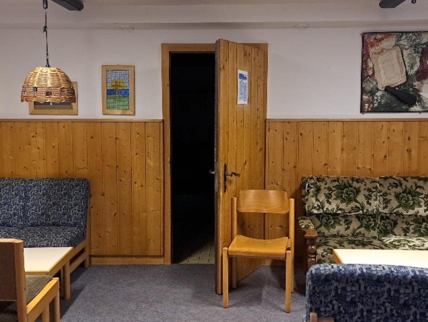 Aufenthaltsraum im Untergeschoss ca. 48 m²
