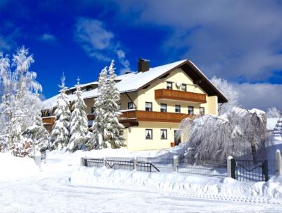 Landhaus Frauenberg in herrlicher Winterlandschaft