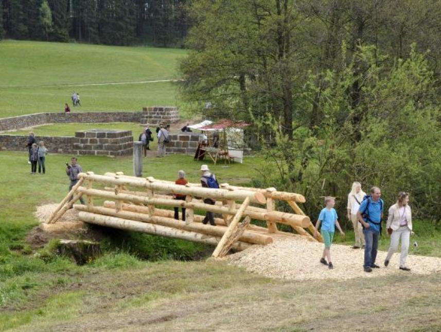 Kleinkastell im Archäologischen Landschaftspark Nettersheim