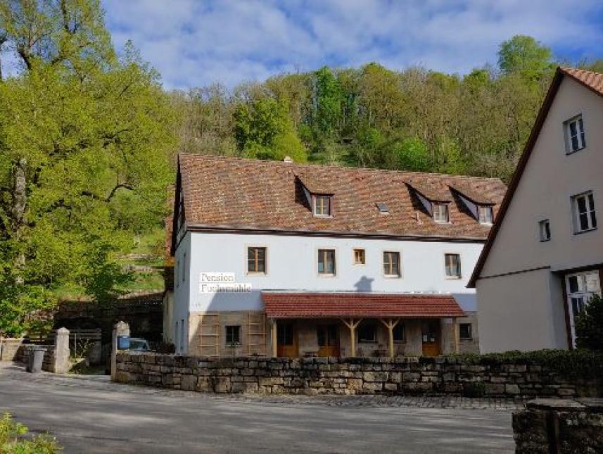 Pension Fuchsmühle mit Hof