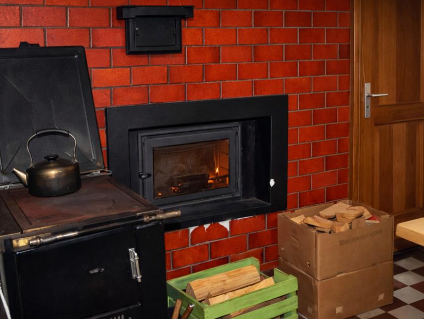 Zentralheizung, Befeuerung von der Küche