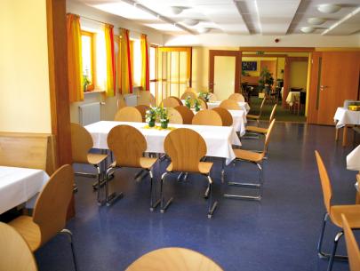 Freizeithaus Allmannsried - Speisesaal / Frühstücksraum