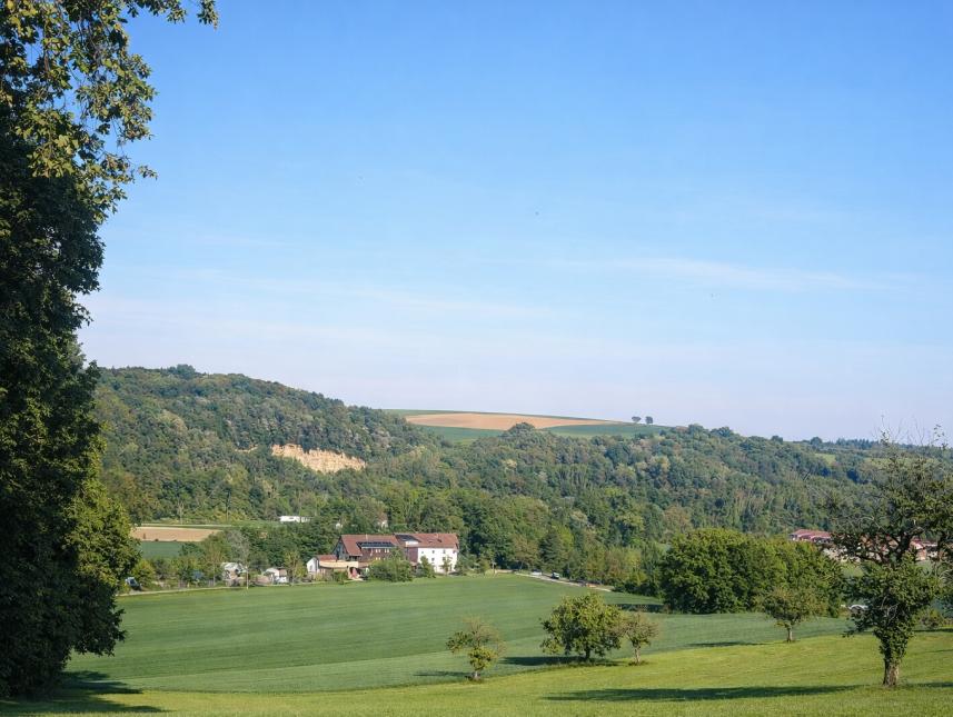Blick von der Dachterrasse