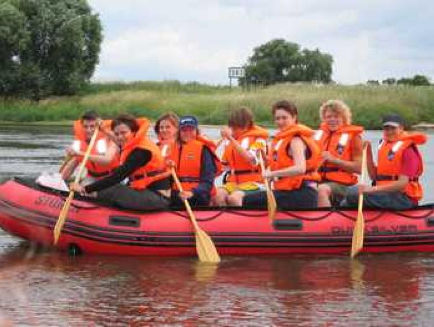 Schlauchboot-Touren mit 4 Booten