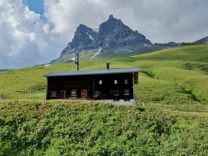 Außenansicht Hütte