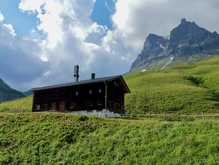 Außenansicht Hütte