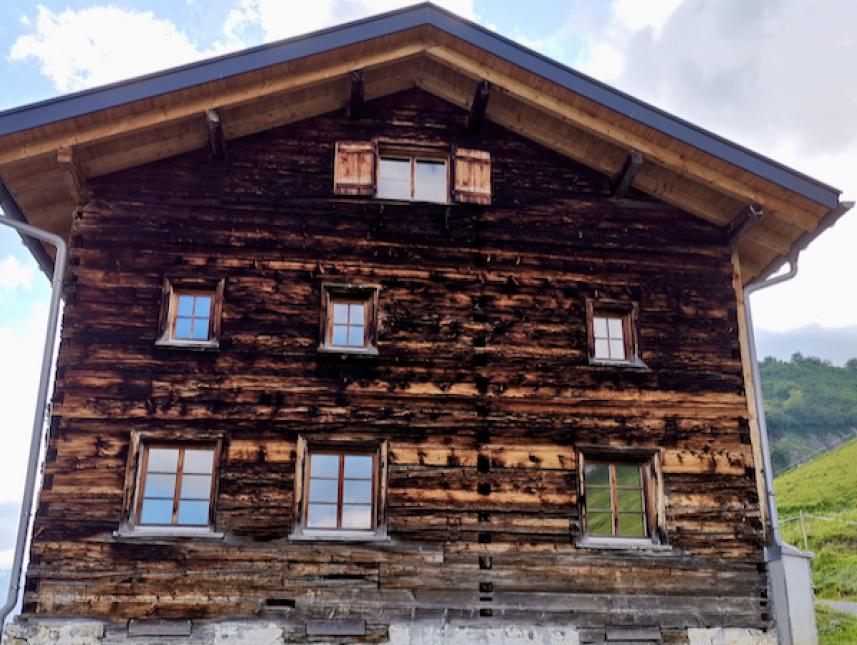Außenansicht Hütte