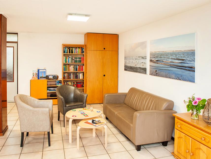 Sofaecke im Aufenthaltsraum