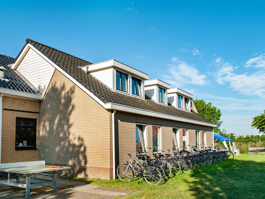 Das Gruppenhaus Het Hof van Hollum auf der Insel Ameland