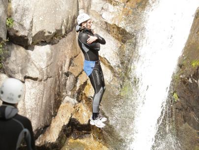 Spannend: Canyoning
