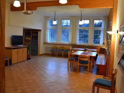 Seminarraum in der mittleren Etage