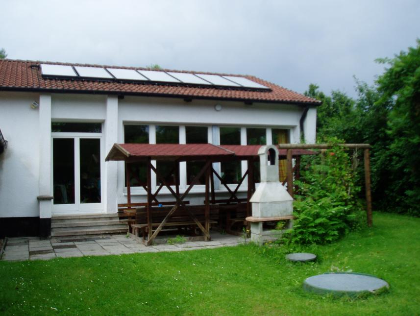 Sitzbereich mit Grill