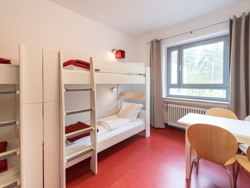 Vierbettzimmer im Roten Haus