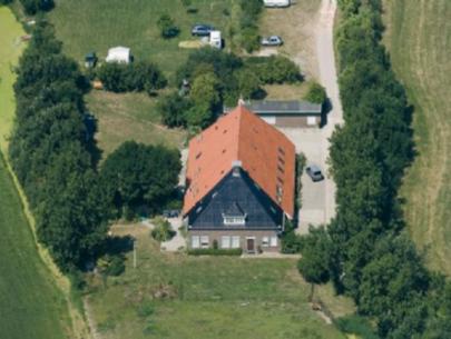 Luftaufnahme des Hauses