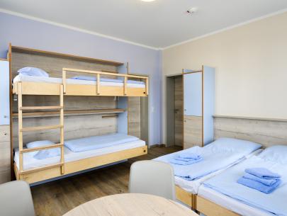 Das neuartige Bettensystem; maximale Flexibilität von Einzel- bis Achterzimmer