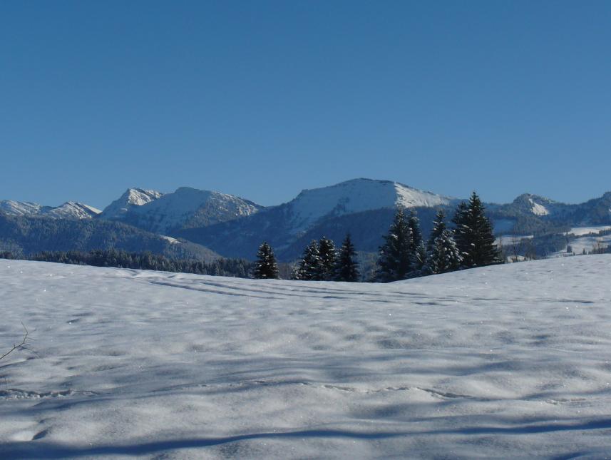 Hochgrat im Winter