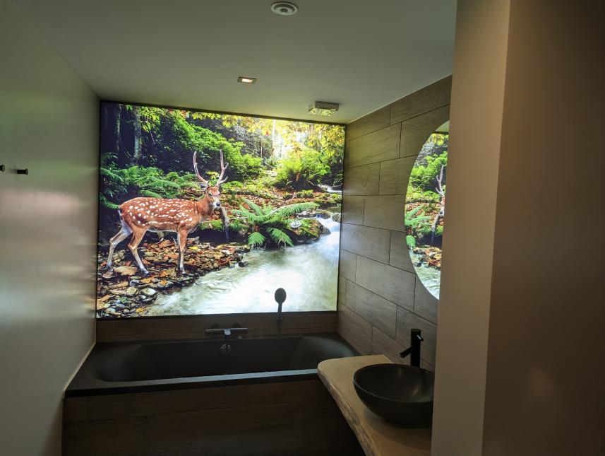 Unsere Badewanne auf den Fluren C und F